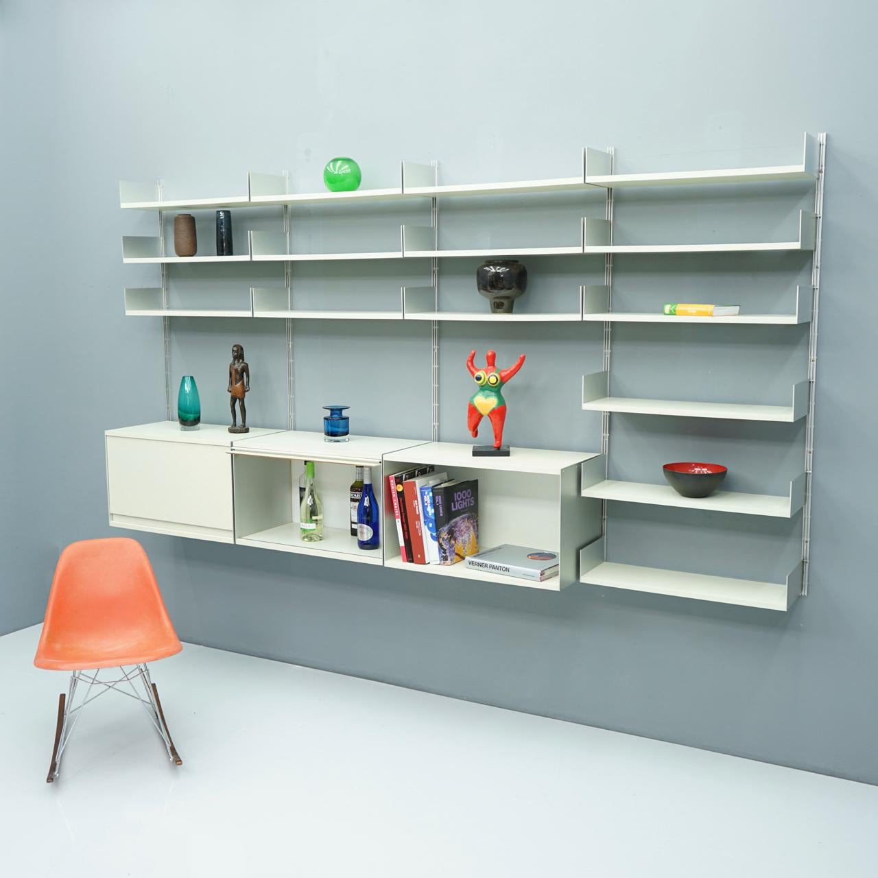 Dieter Rams Wand-System-Regal 606 Vistoe:: Deutschland:: 1960er Jahre (Moderne der Mitte des Jahrhunderts)