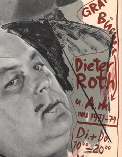 Dieter Roth 'Bucher und Grafik' Offset Print, Contemporary, 1970s