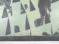 Goodbye Sharpie Dieter Roth black and white geometric abstract print