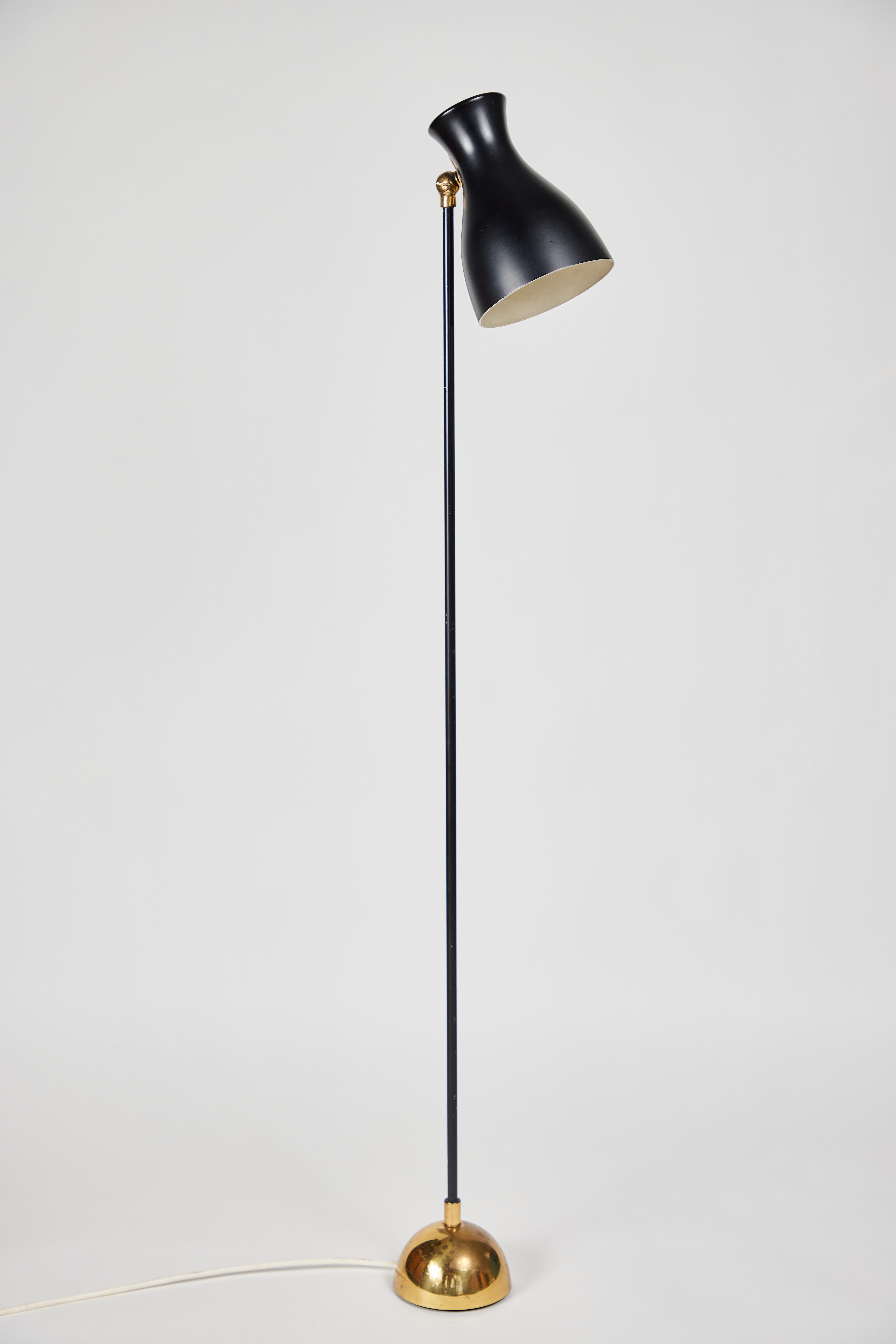Dieter Schulz Model No. 57/4 16 Floor Lamp for Wohnbedarf AG Schweiz, 1957 7