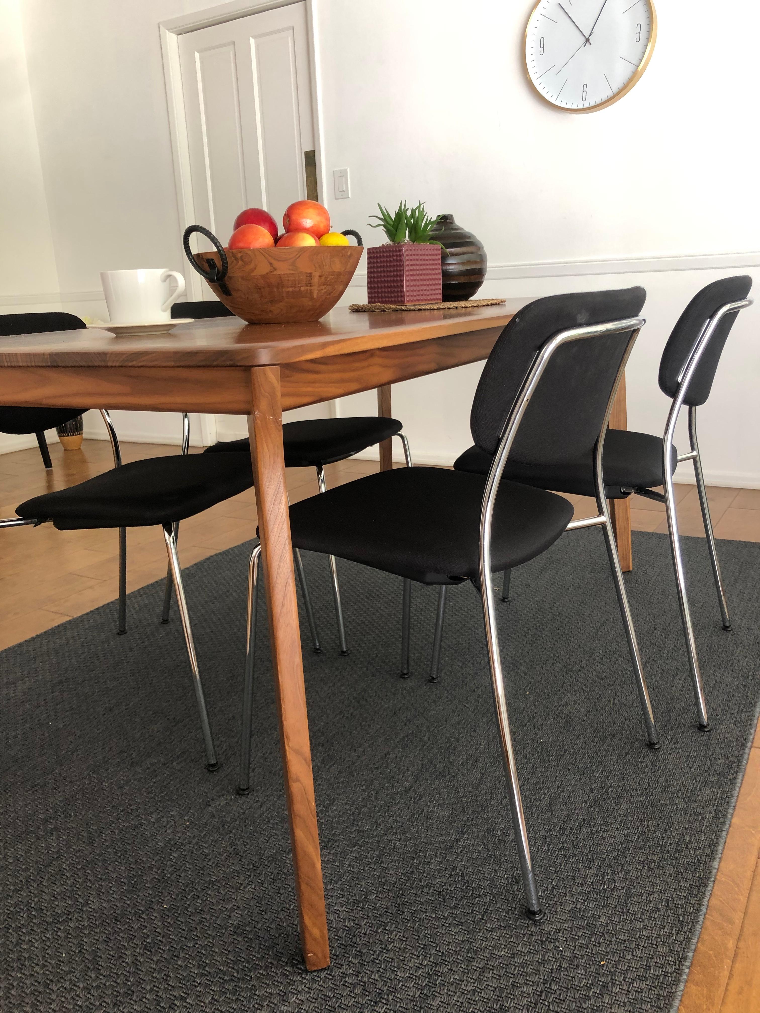Dietiker Felber C14 Metal Dining Chair, Modular Design, Set of 4 In New Condition For Sale In Stein am Rhein, CH