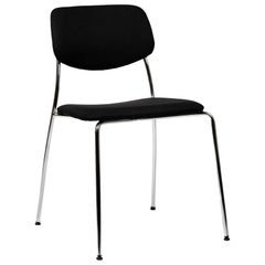 Dietiker Felber C14 Metal Dining Chair, Modular Design, Upholstered, in Stock