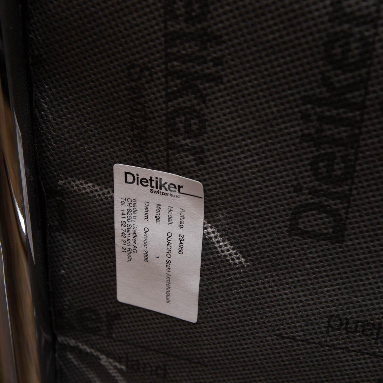 Dietiker Quadro-Steel-Sessel im Angebot 2