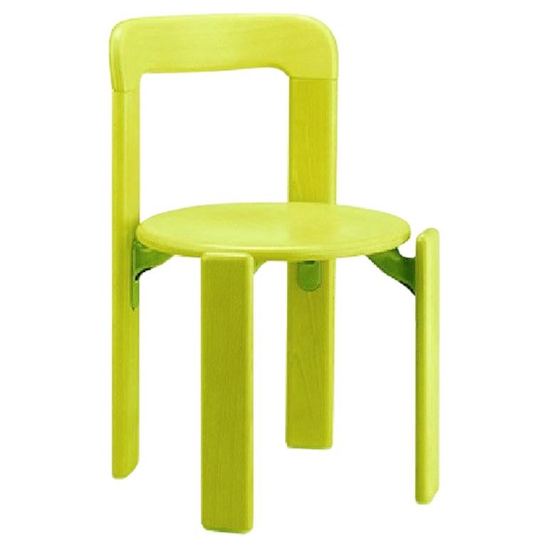 Dietiker Rey Jr chair, Mid-Century Modern, Green, by Bruno Rey '1971', In Stock