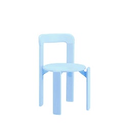Dietiker Rey Junior Set:: Table et chaises pour enfants en bleu:: Designed by Bruno Rey