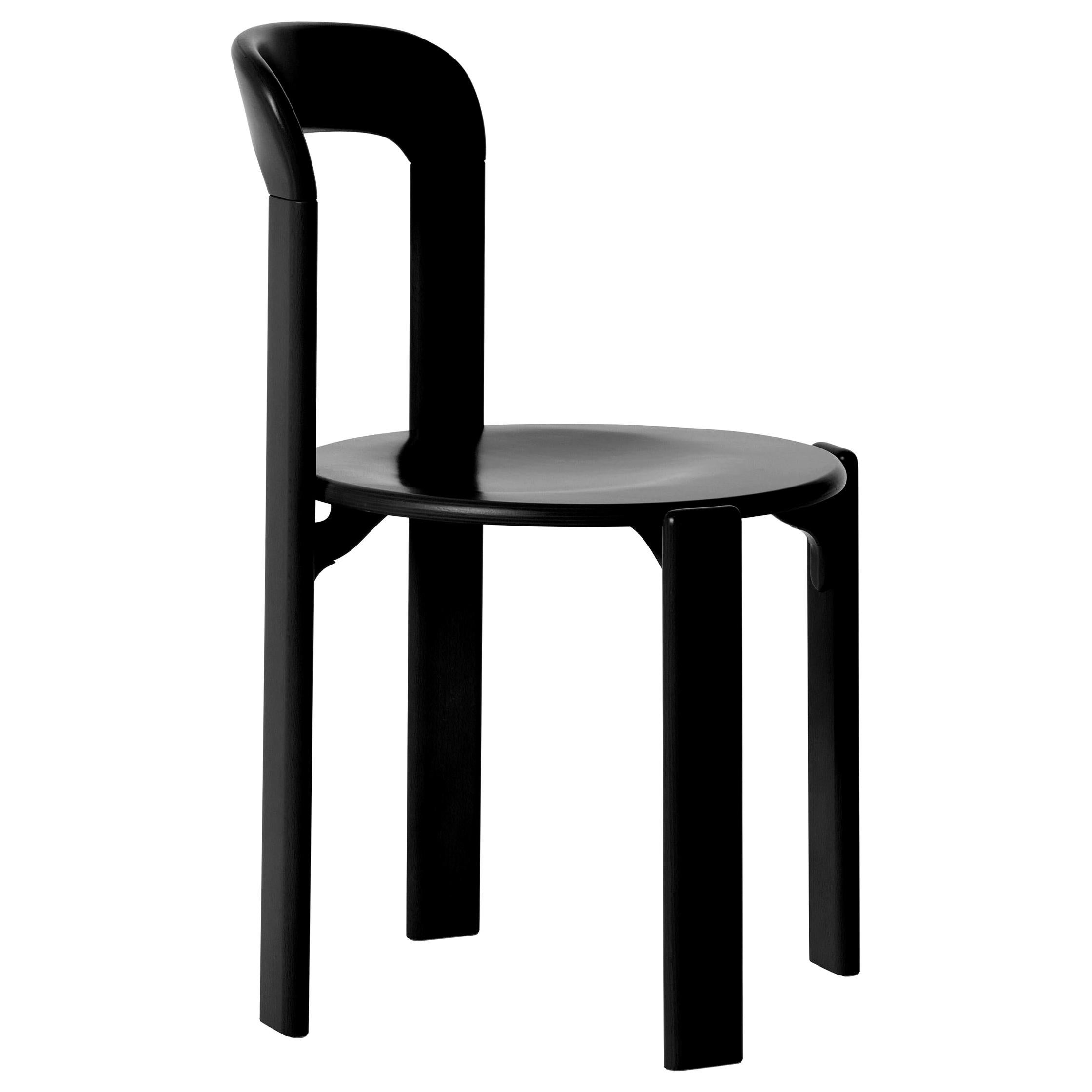 Mid Century Modern - Rey Black Chair - by Bruno Rey - Design 1971