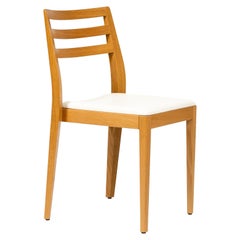 Dietiker Soma Rustic Dining Chair, Upholstered, Designed by Thomas Albrecht