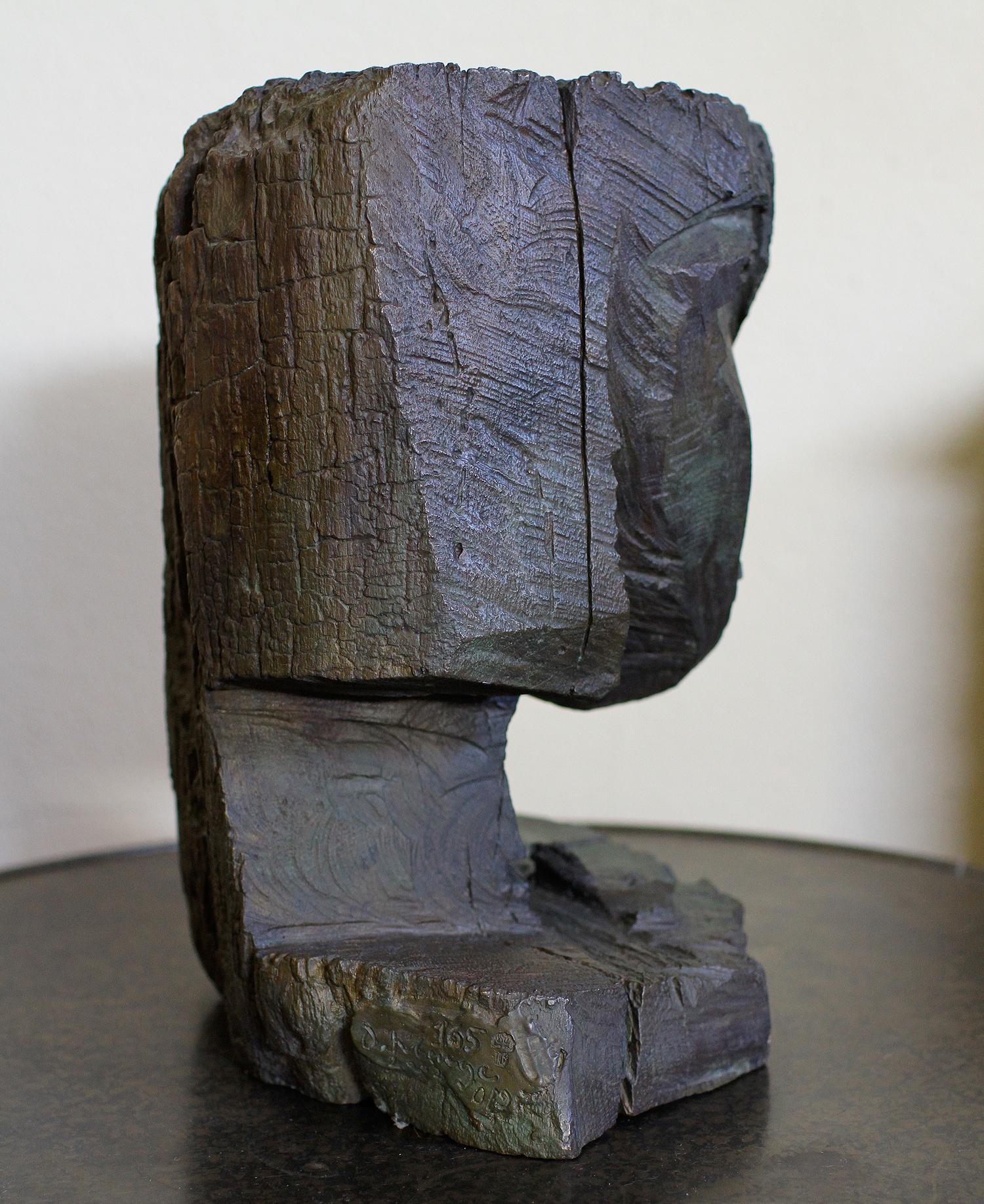 Contemporary Dietrich Klinge Bronze Head