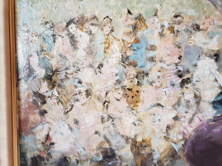 Dietz Edzard - Au Bal Masque - Spanish girl at Opera - Like Degas For ...