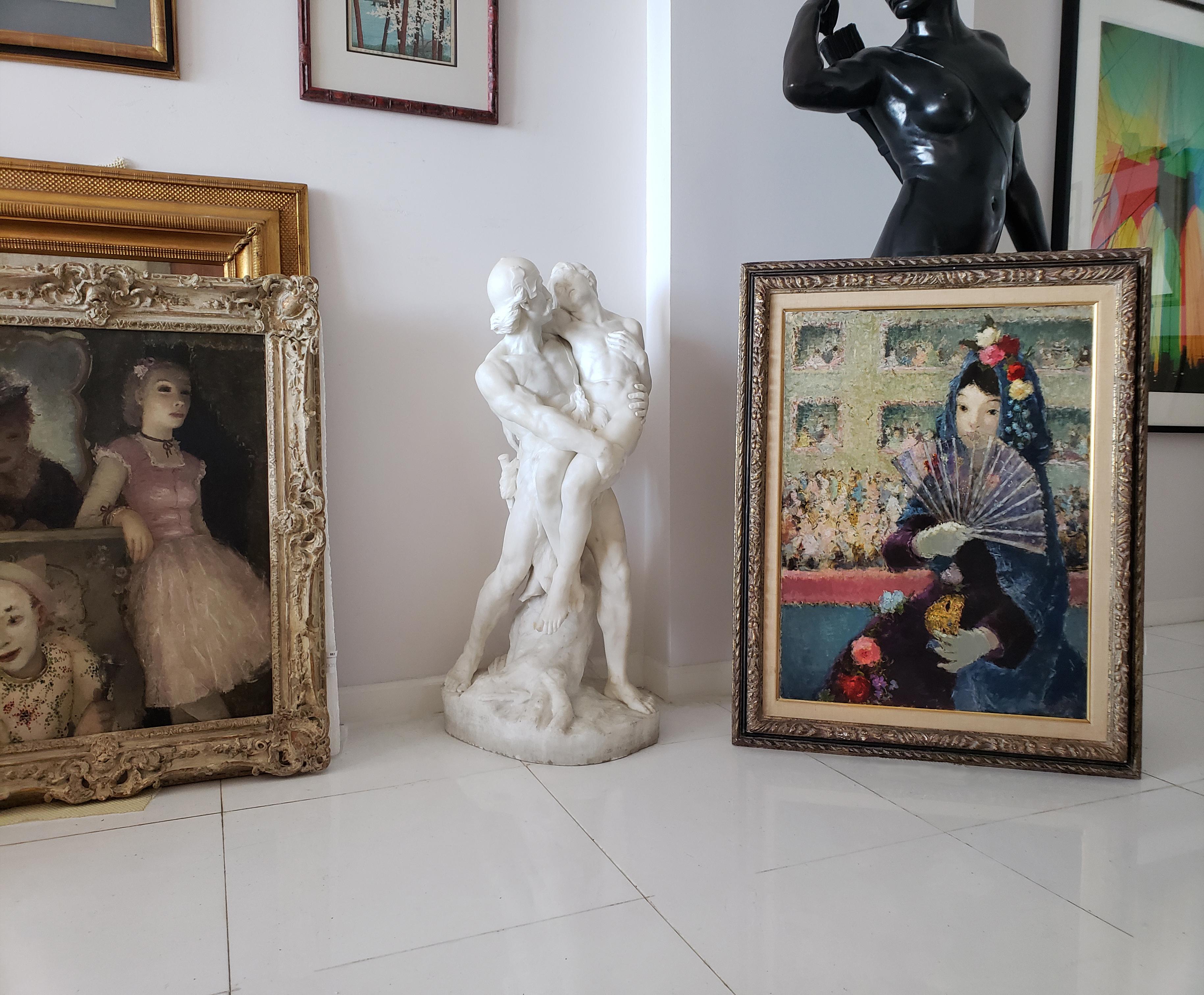 Au Bal Masque - Spanish girl at Opera - Like Degas 1