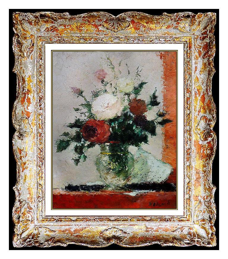 Dietz Edzard - Dietz Edzard Oil PAINTING On Canvas Hand Signed Original ...