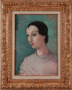 "L' Espagnole", Portrait Oil Painting by Dietz Edzard, 1935