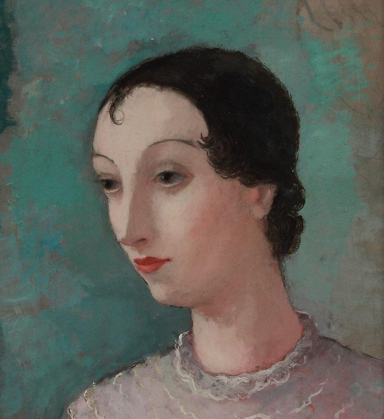 Dietz Edzard - Oil on Canvas "L' Espagnole" by Dietz Edzard, 1935 For ...