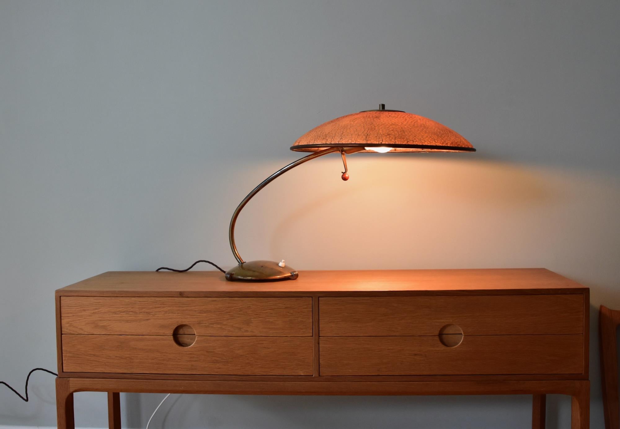 Diffuna Table Lamp 1930's by Schanzenbach & Co Frankfurt, Germany 3