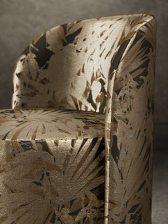 Dig It Chair Java Shiny Fabric