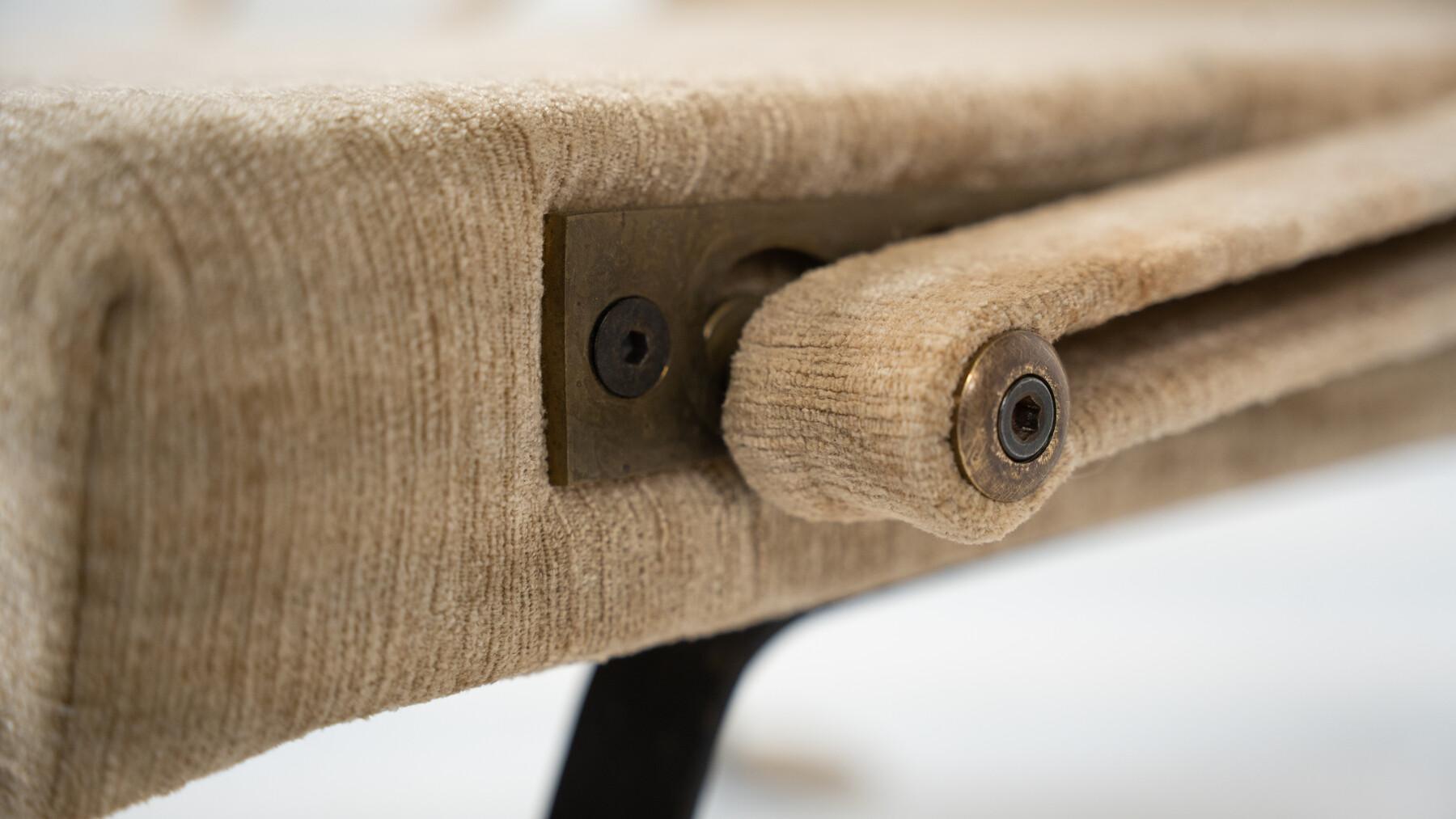 Fabric Digamma Armchair by Iganzio Gardella, 1960s - Orignal edition For Sale