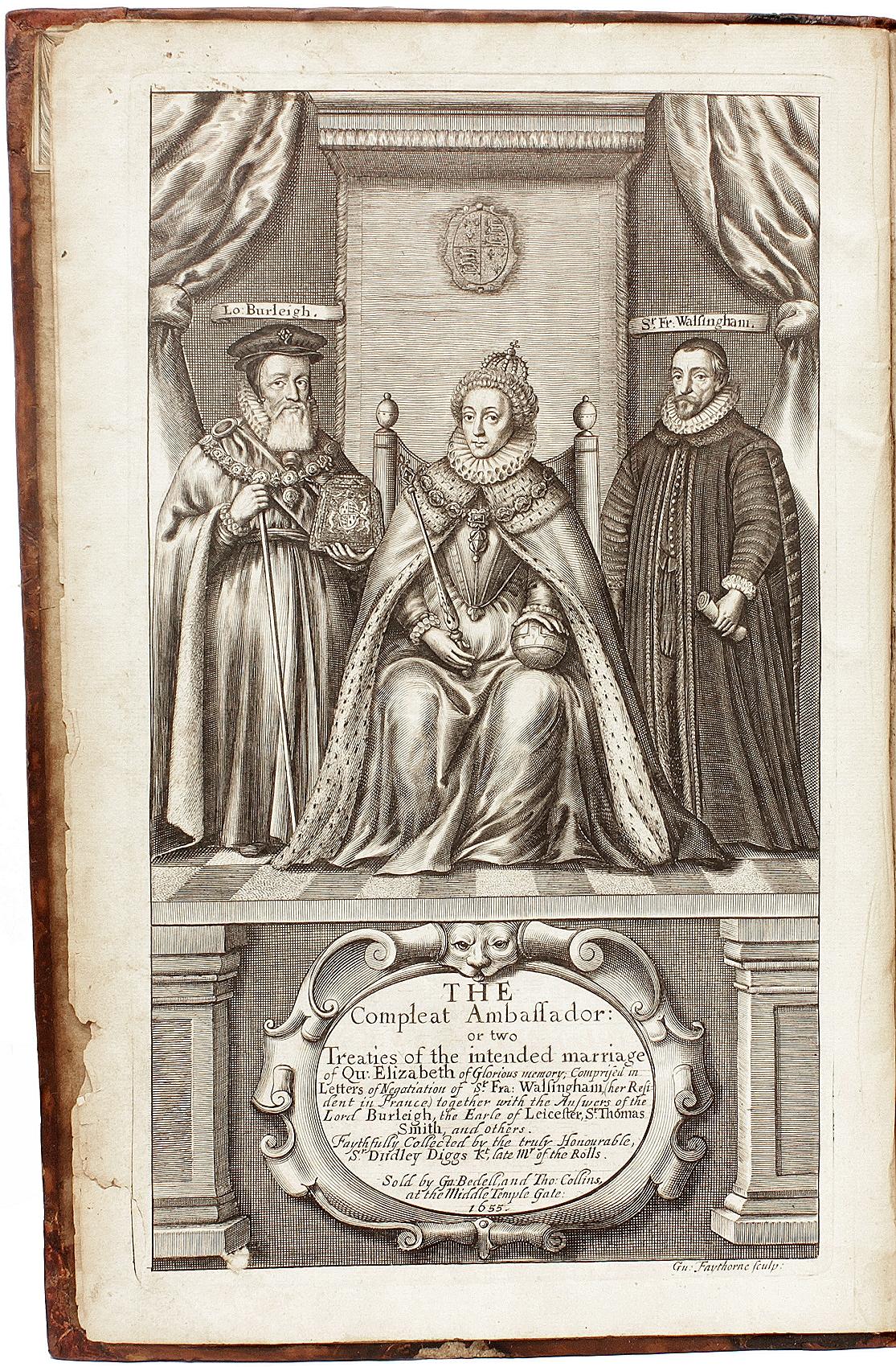 DIGGES, Sir Dudly. L'Ambassadeur complet. 1655 - PREMIÈRE ÉDITION Bon état - En vente à Hillsborough, NJ