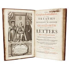 Antique DIGGES, Sir Dudly. The Compleat Ambassador. 1655 - FIRST EDITION