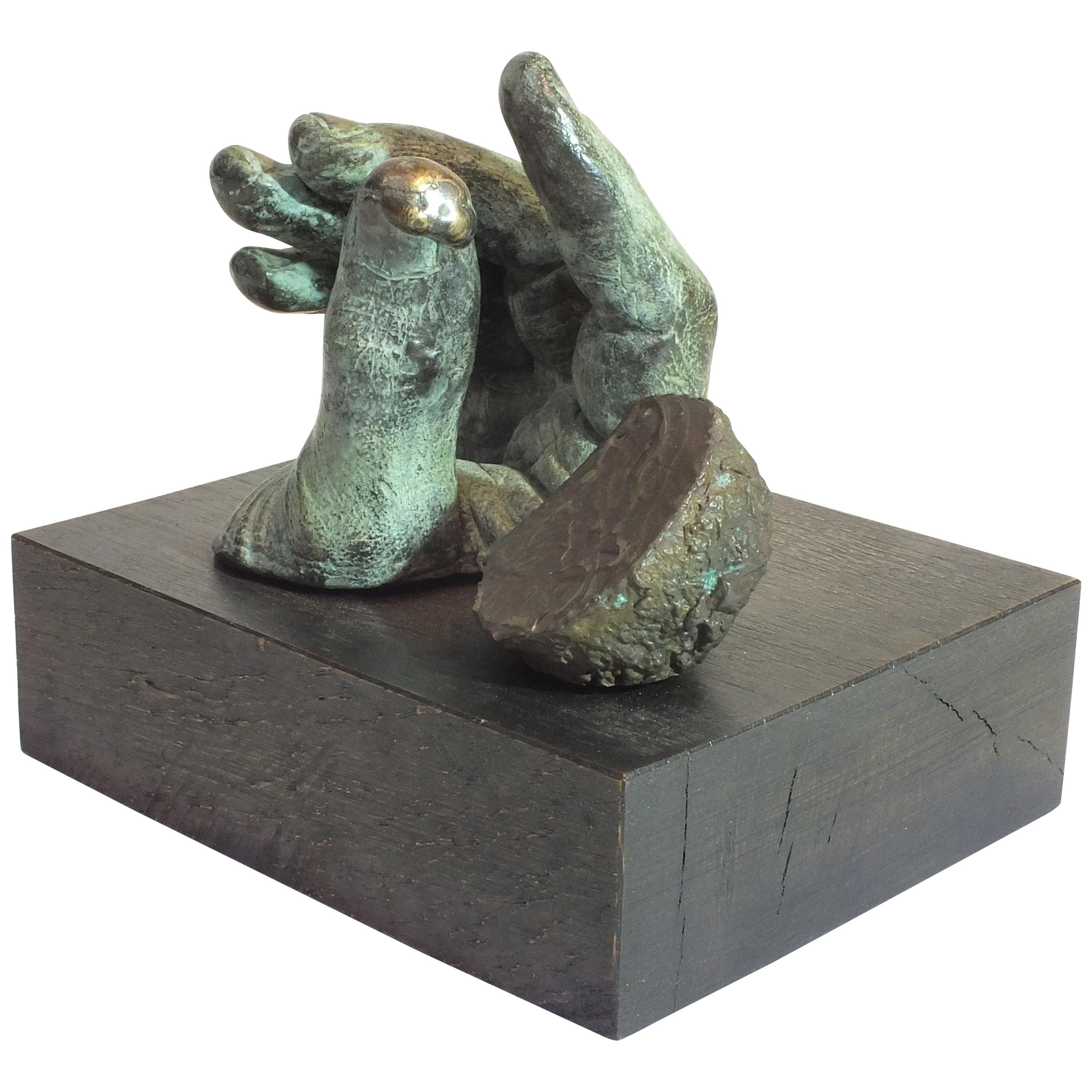 Sentinel 1, Cast Bronze Sculpture at 1stDibs