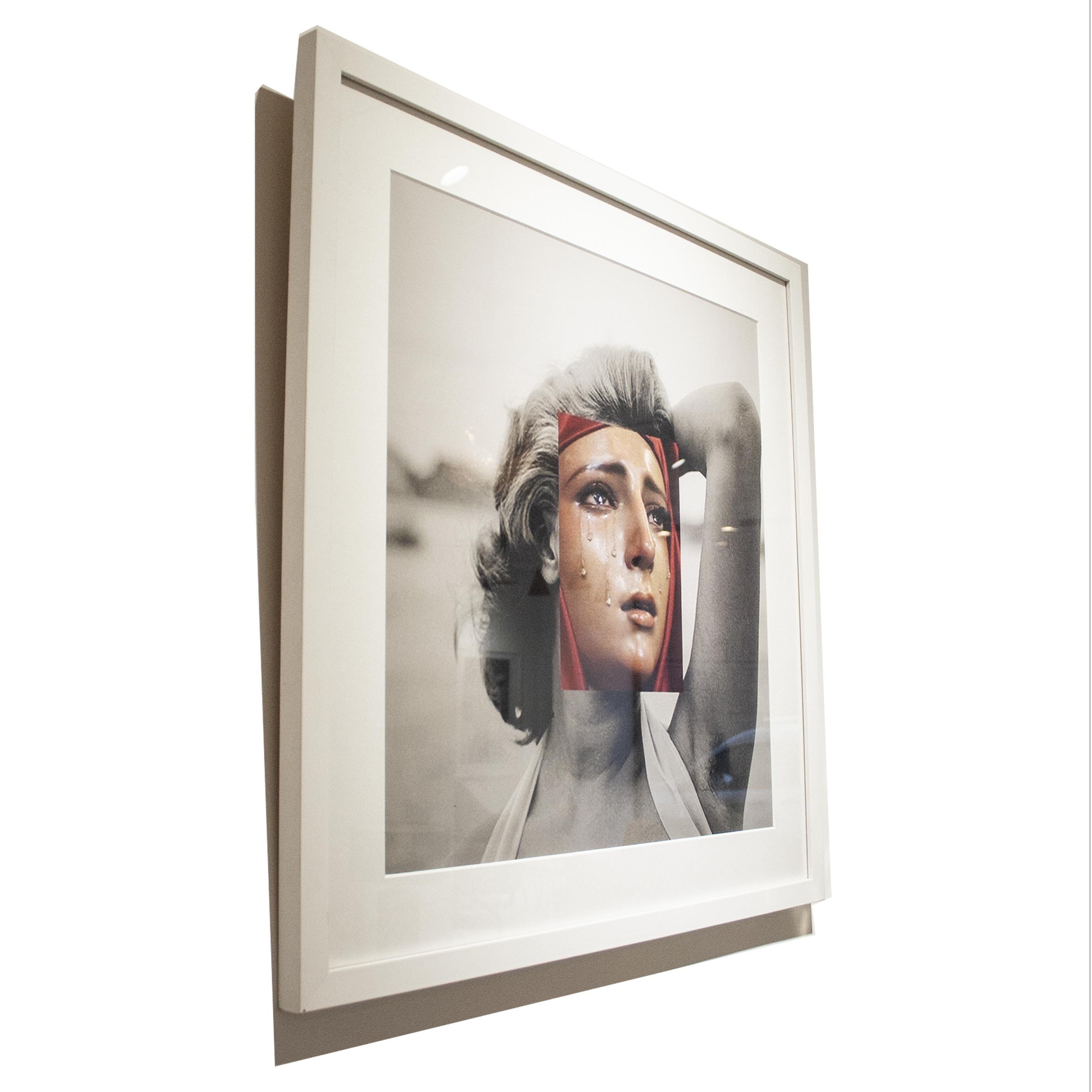 Digitale Collage-Kunst von Naro Pinosa, Sophia Loren und Jungfrau Maria, Spanien, 2019 (Postmoderne) im Angebot