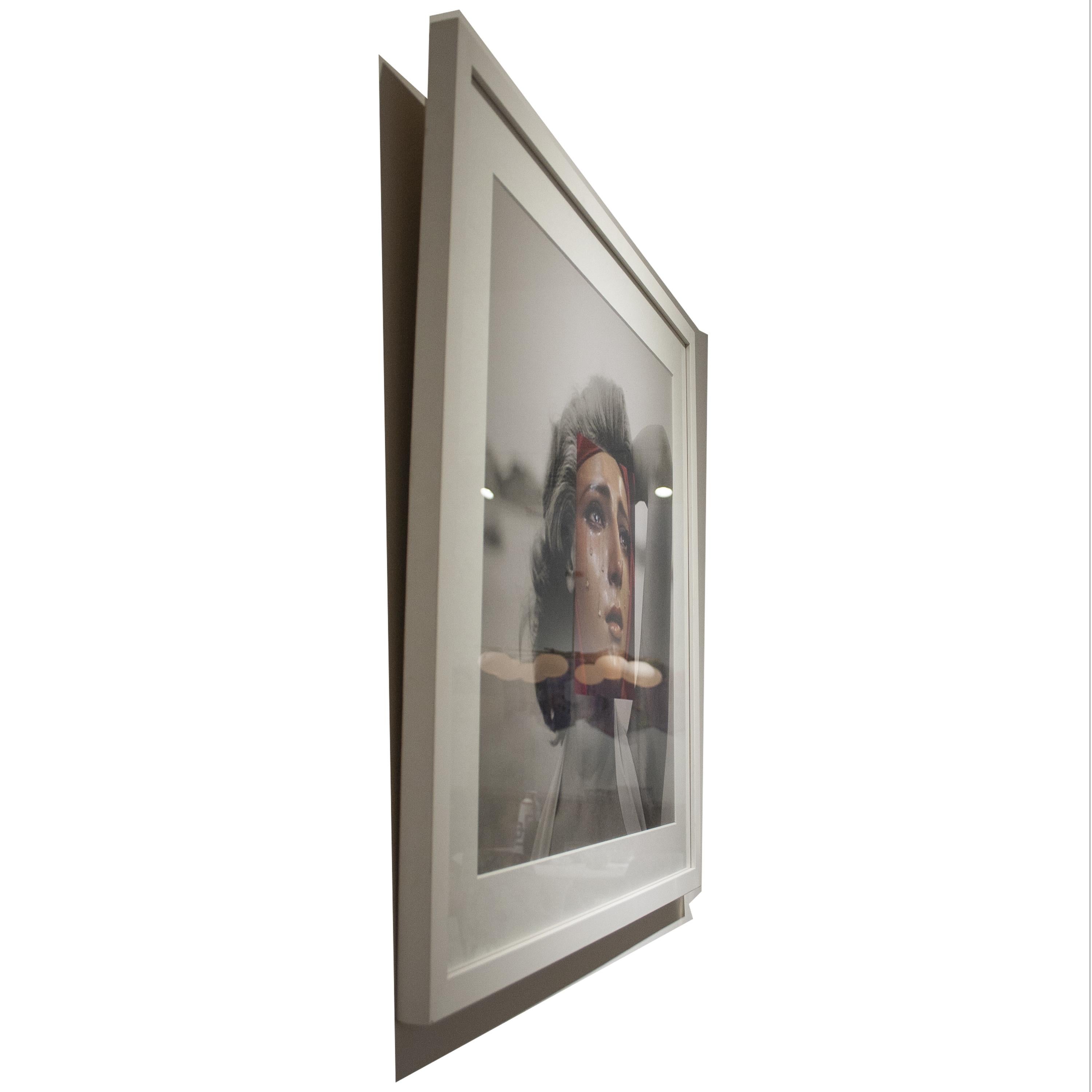 Post-Modern Digital Collage Art by Naro Pinosa, Sophia Loren & Virgin Mary, Spain, 2019 For Sale