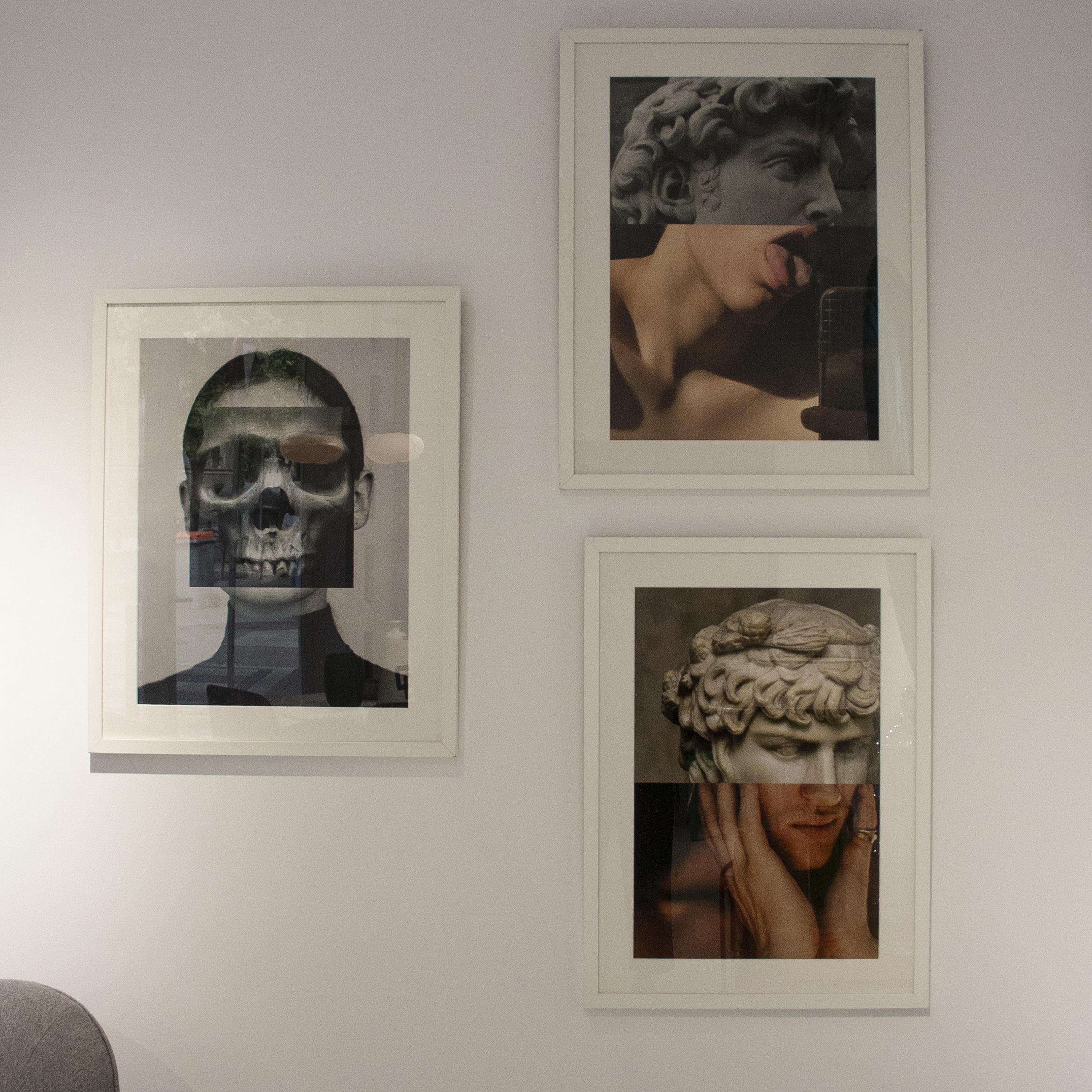 Collage numérique d'art de Naro Pinosa, « Sans titre », Espagne 2019 en vente 2