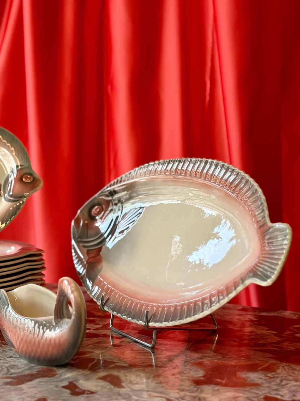 20ième siècle Service à poisson Vintage By, circa 1950s en vente