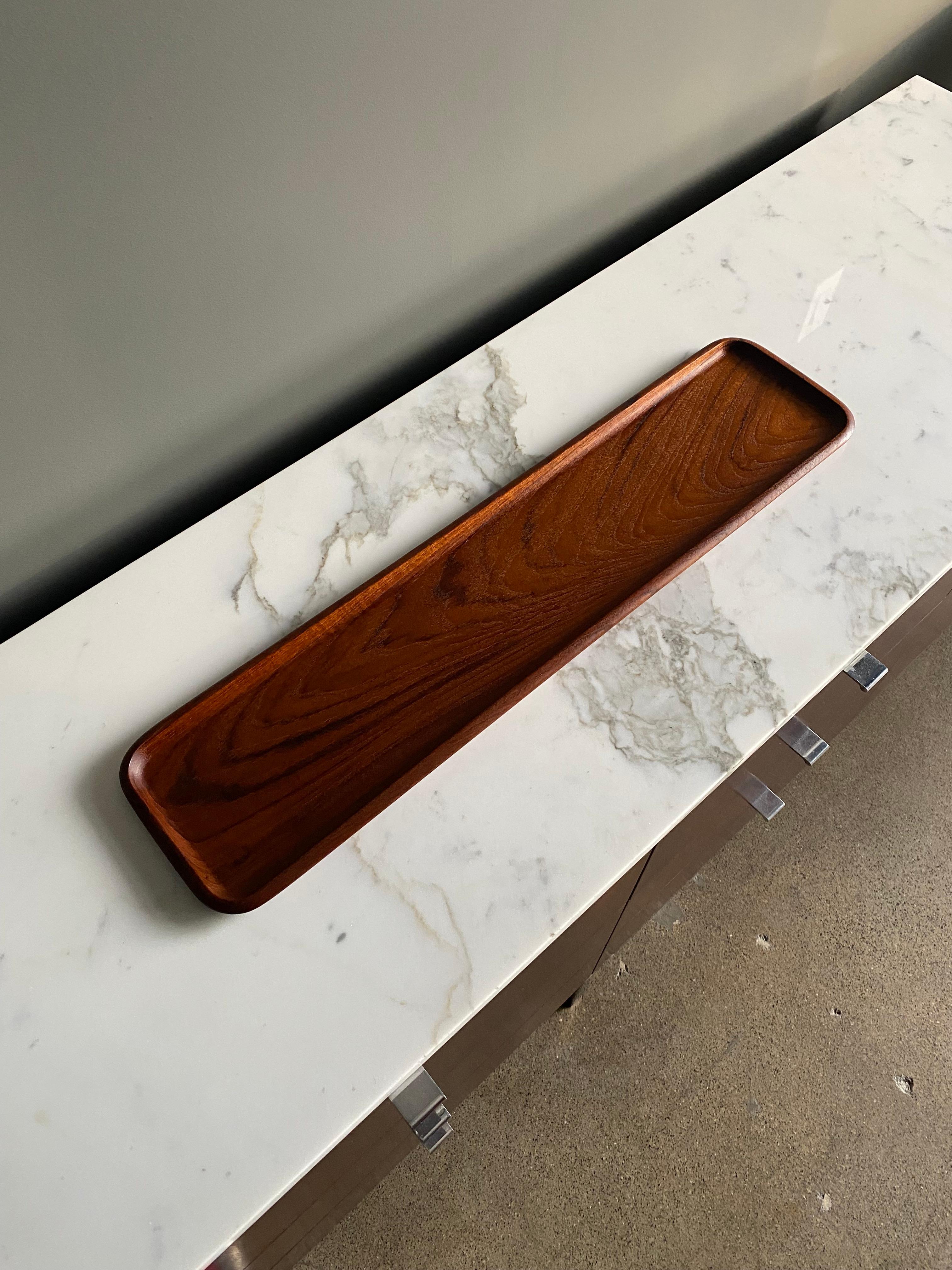 Digsmed Denmark teak tray, 1950's.