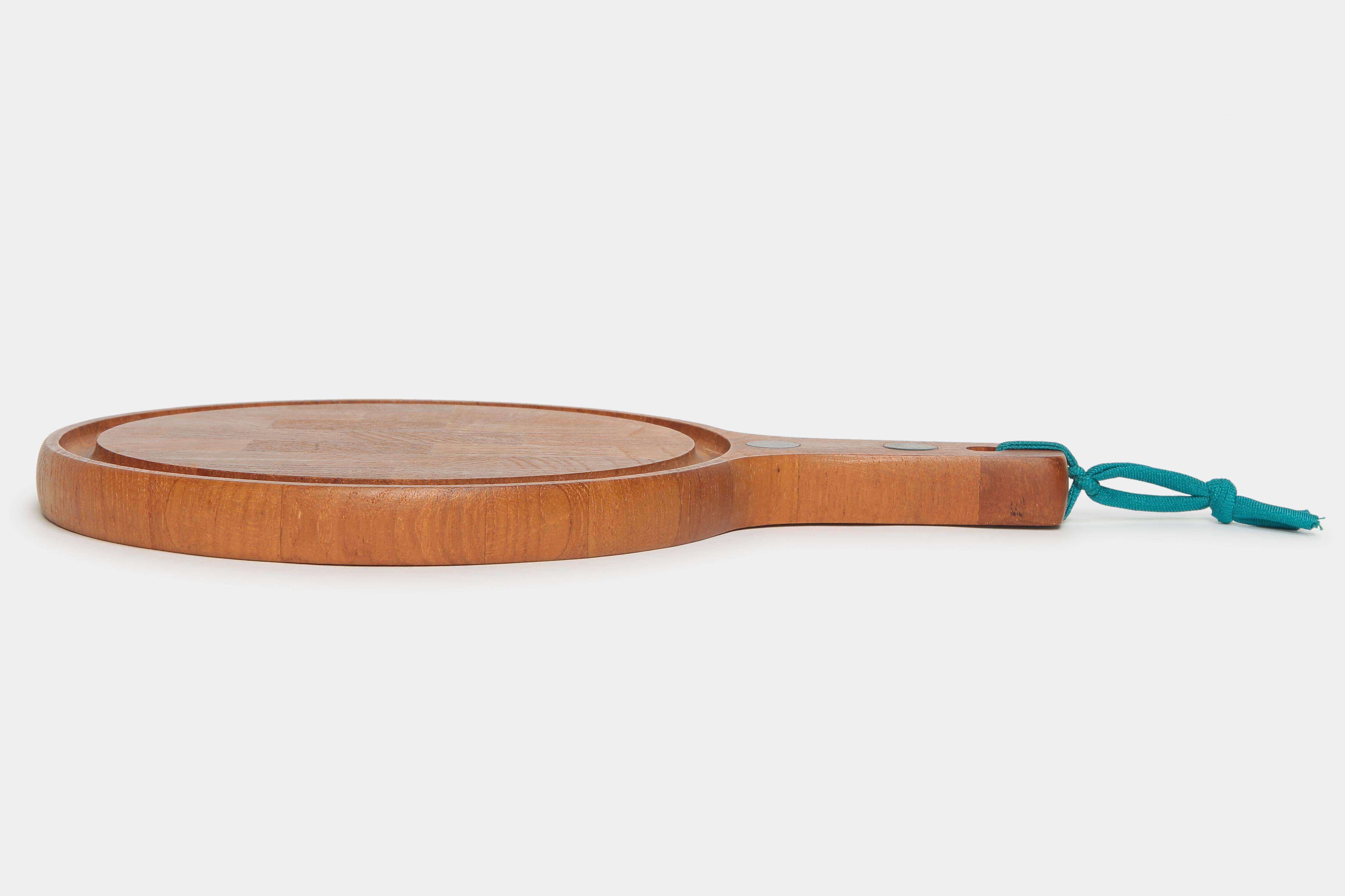 Danish Digsmed Teak Chopping Board, 1970s For Sale