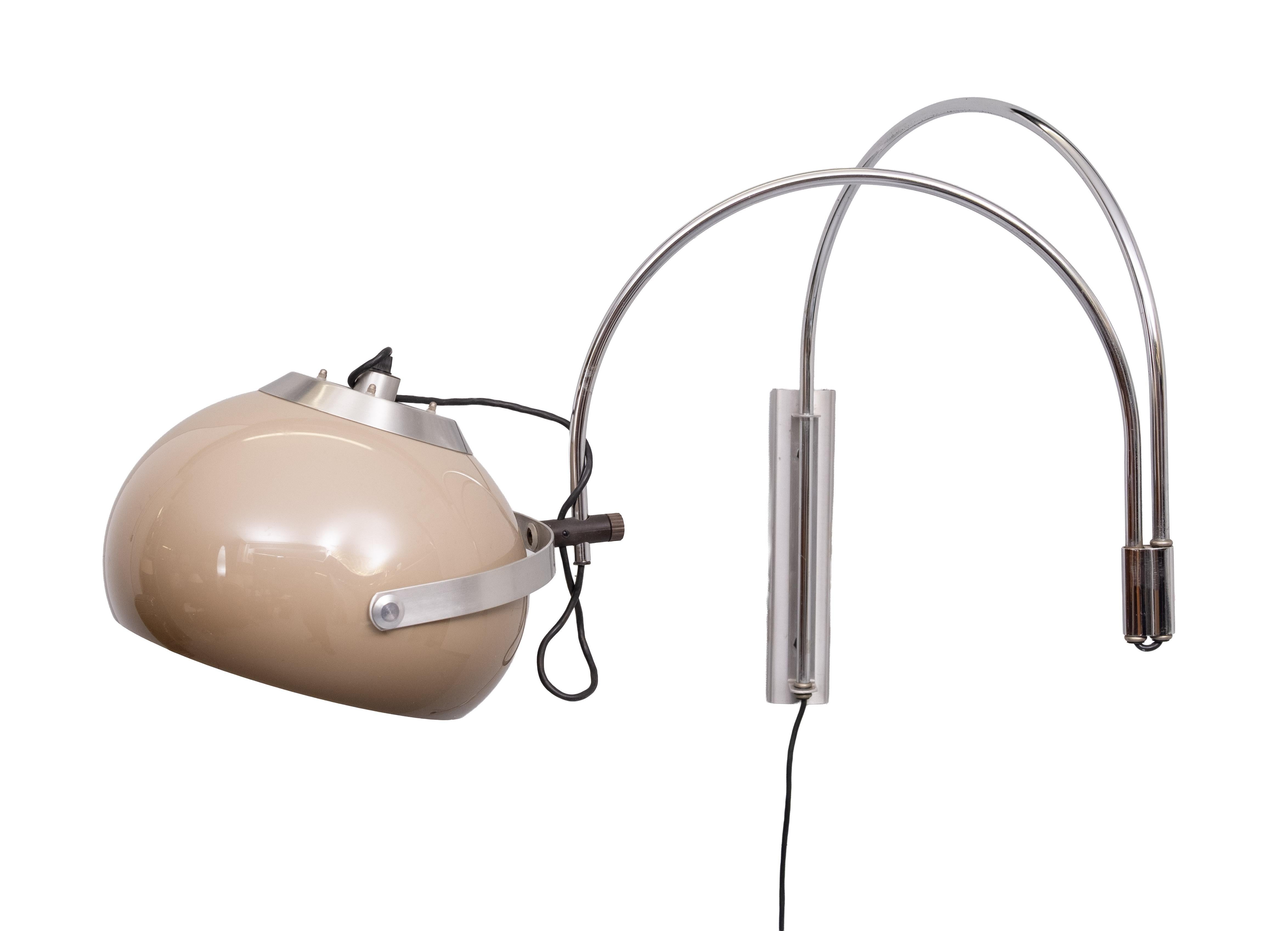 Néerlandais Dijkstra, applique à double arc A Space 1970 en vente