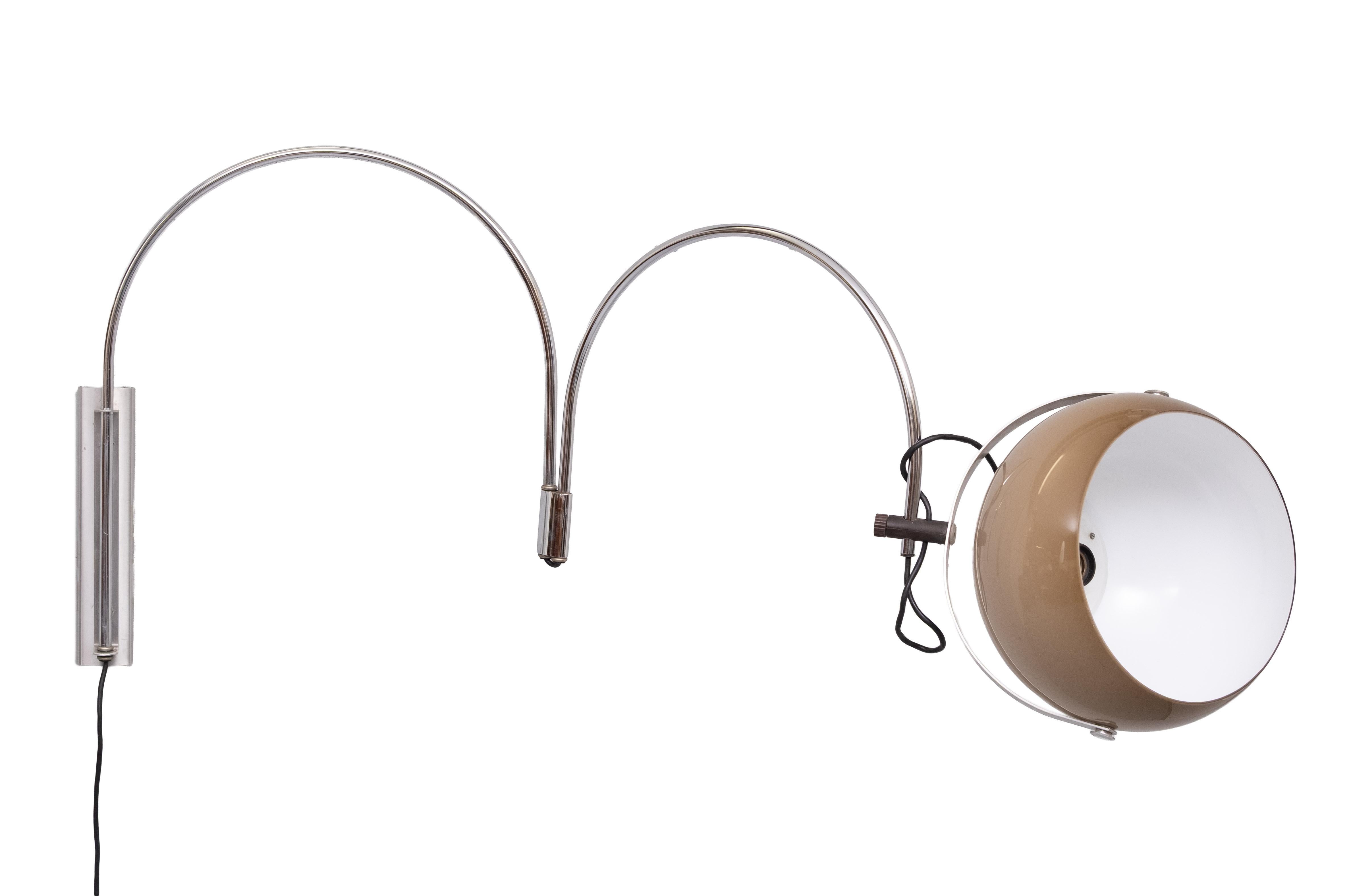 Fin du 20e siècle Dijkstra, applique à double arc A Space 1970 en vente