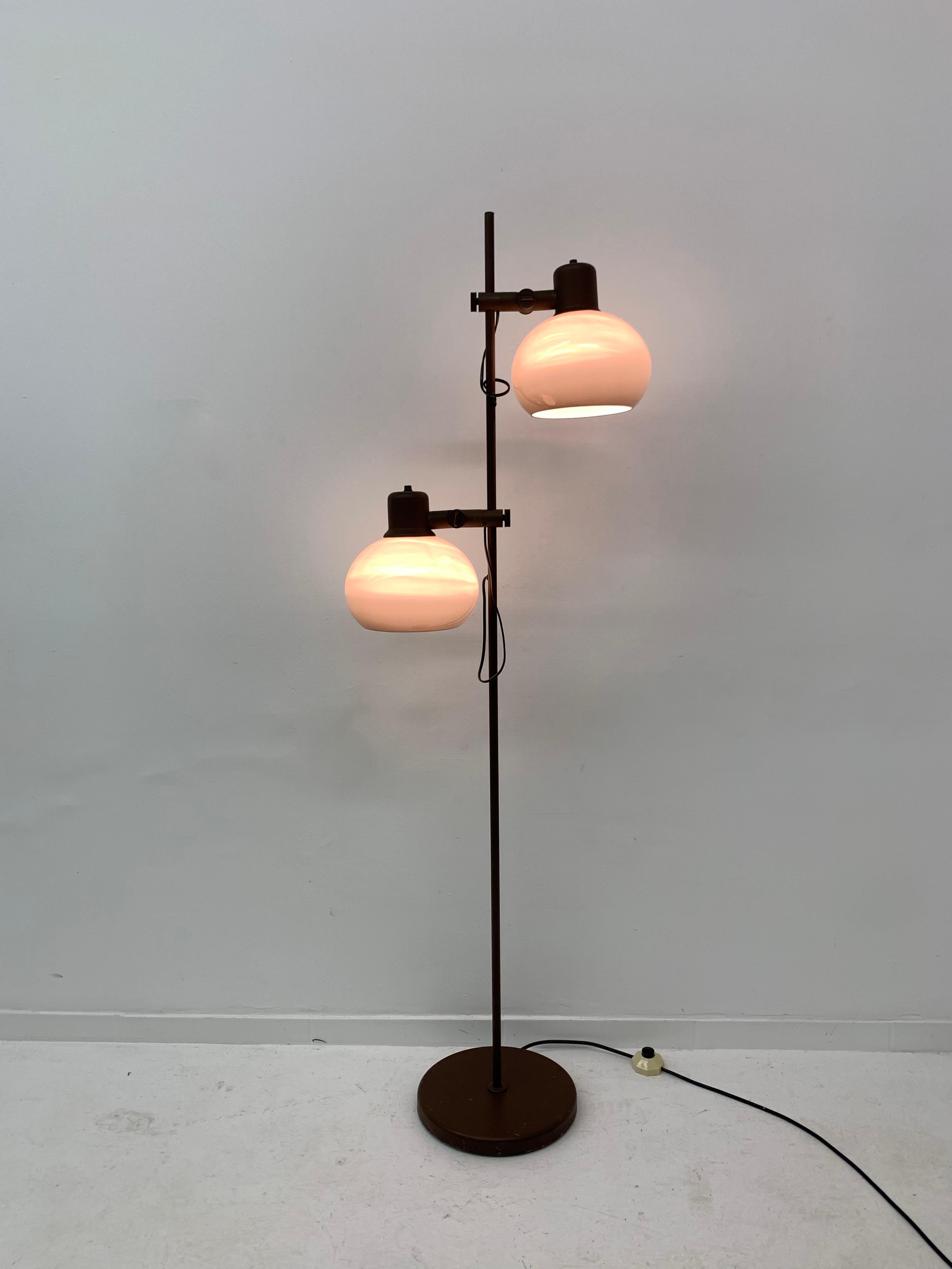 Late 20th Century Dijkstra Mushroom Space Age Design Floor Lamp Dutch Design Retro Vintage, 1970s For Sale