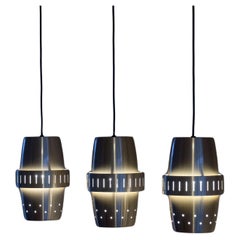 Vintage Dijkstra set of three pendant lights