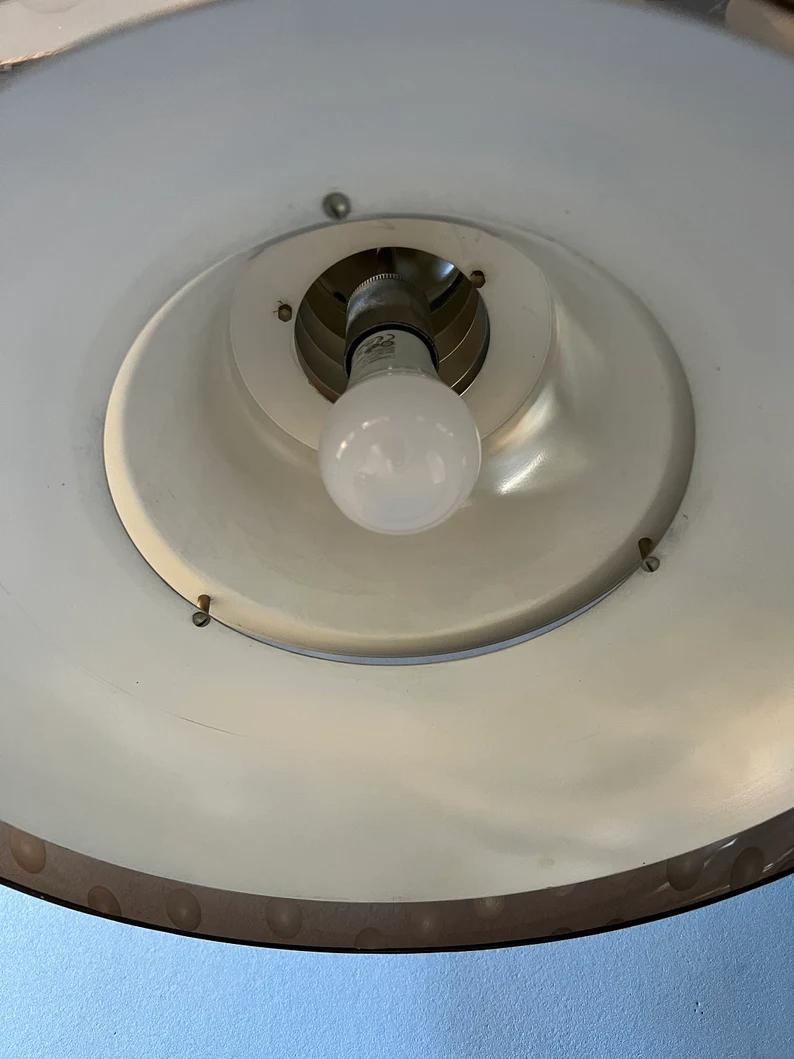 Dijkstra Space Age Mushroom Pendant Lamp, 1970s For Sale 5
