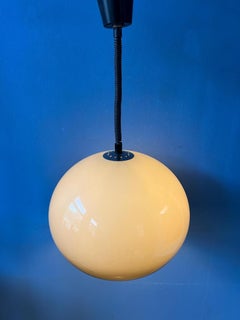 Dijkstra Space Age Mushroom Pendant Lamp Plexiglass Light Fixture, 1970s