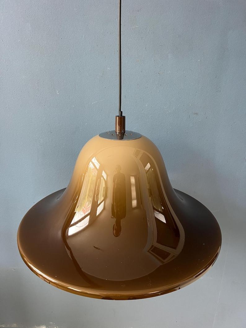 Space Age Dijkstra Space AGE Ciondolo Lampada in vetro acrilico Plexiglass, anni '70 in vendita