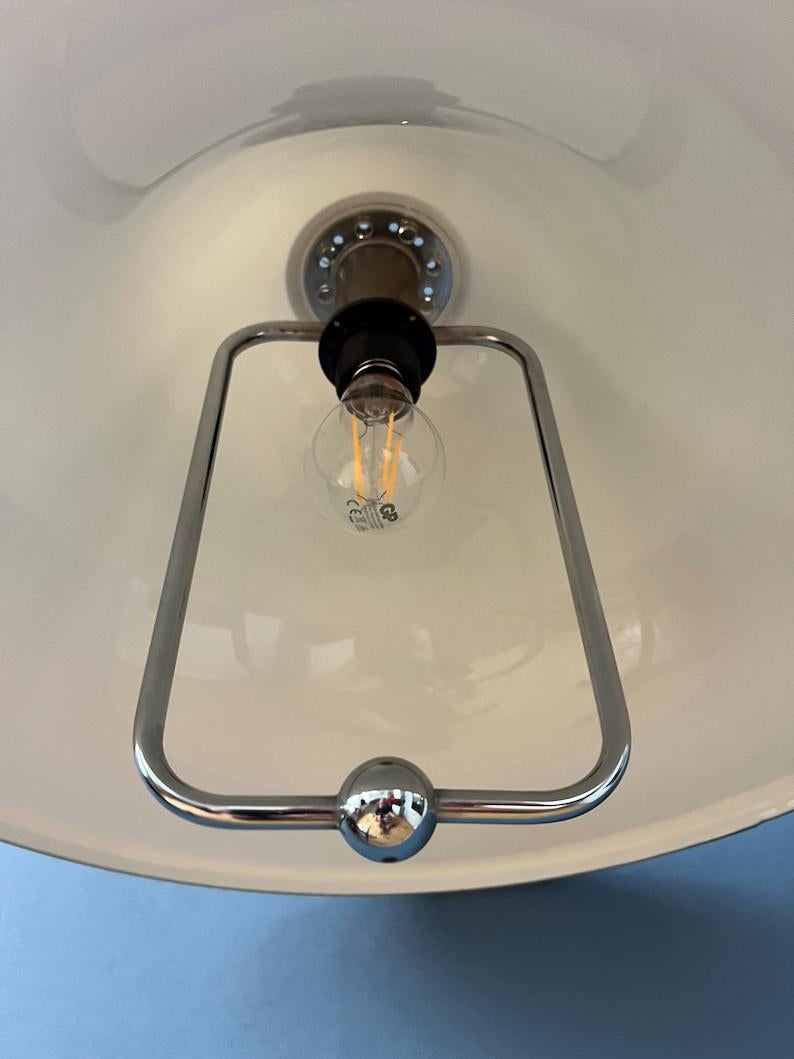 Dijkstra Space AGE Ciondolo Lampada in vetro acrilico Plexiglass, anni '70 In condizioni ottime in vendita a ROTTERDAM, ZH