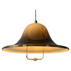 Dijkstra Space Age Pendelleuchte aus Acrylglas mit Plexiglas-Leuchte, 1970er Jahre