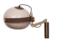 Lampe murale à bras articulé Dijkstra 1970 Hollande