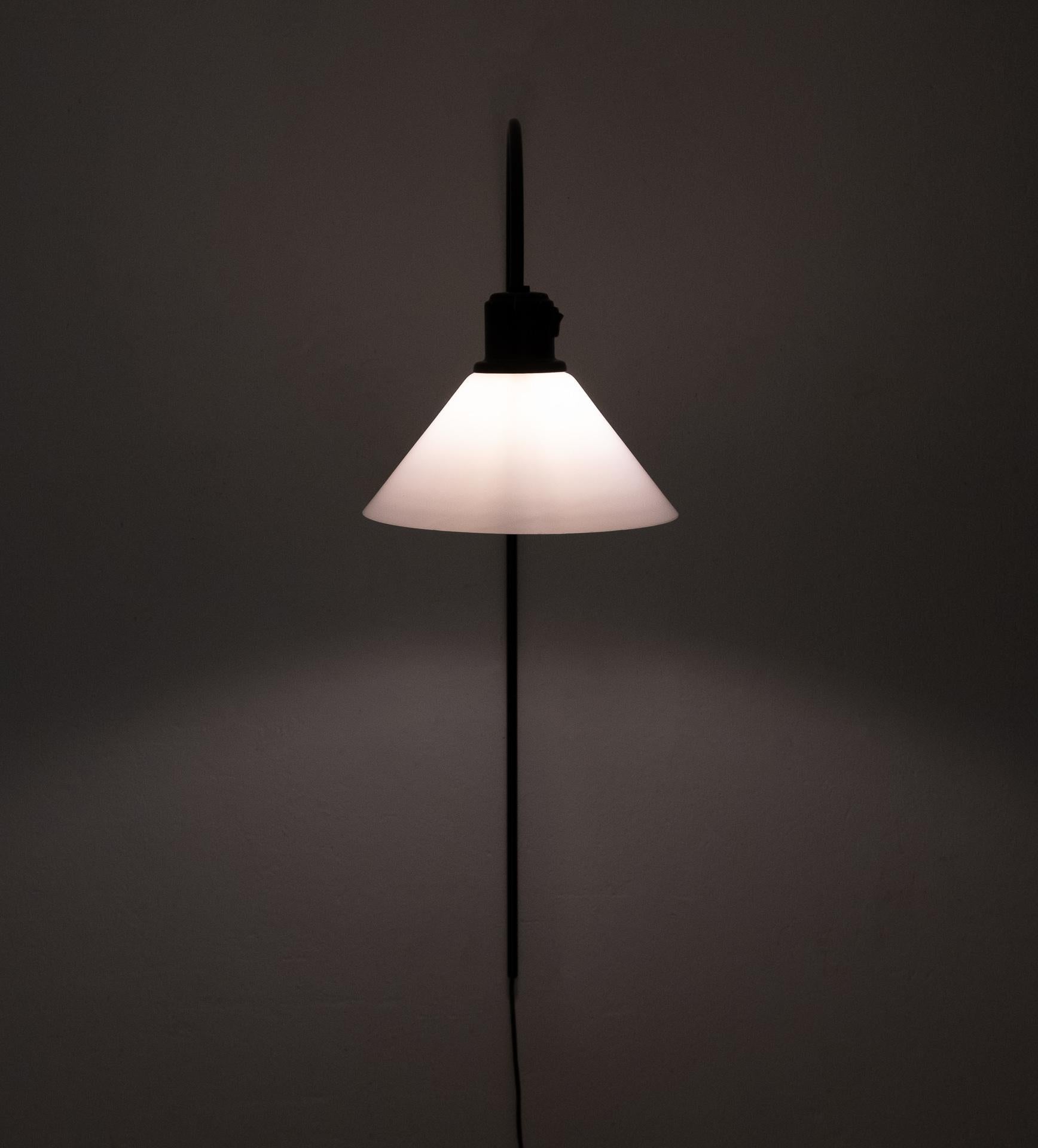 Modern Dijkstra Wall Arc Lamp, 1980s For Sale