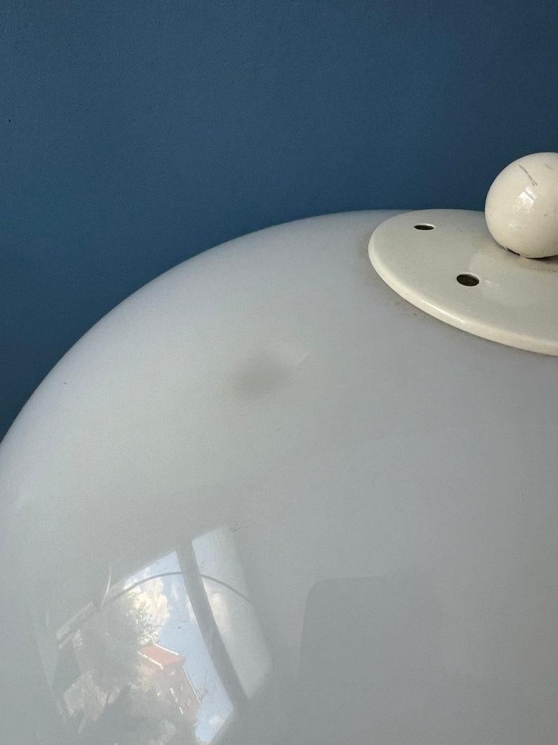 Ère spatiale Lampe de table champignon blanche Dijkstra de l'ère spatiale, 1970 en vente