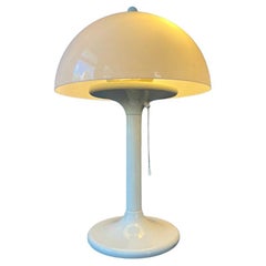 Lampada da tavolo a fungo di Dijkstra White Space AGE, anni '70