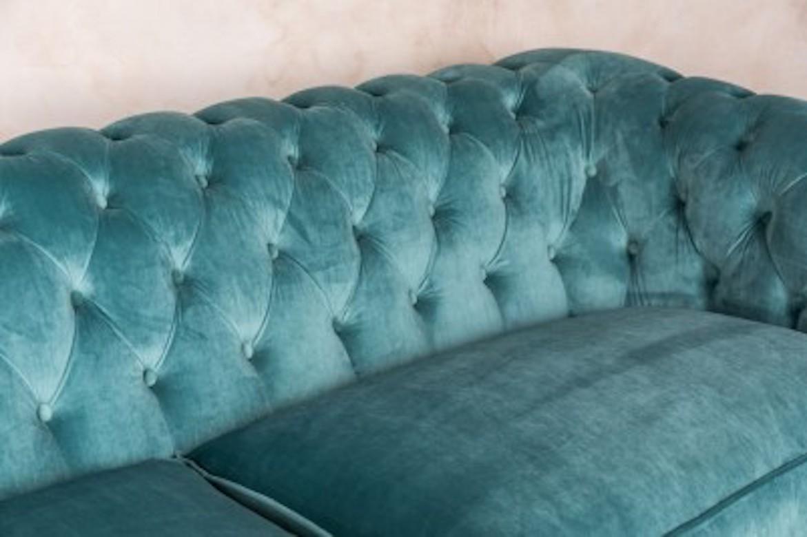 Dijon Velvet Chesterfield Sofa Range, 20th Century For Sale 10