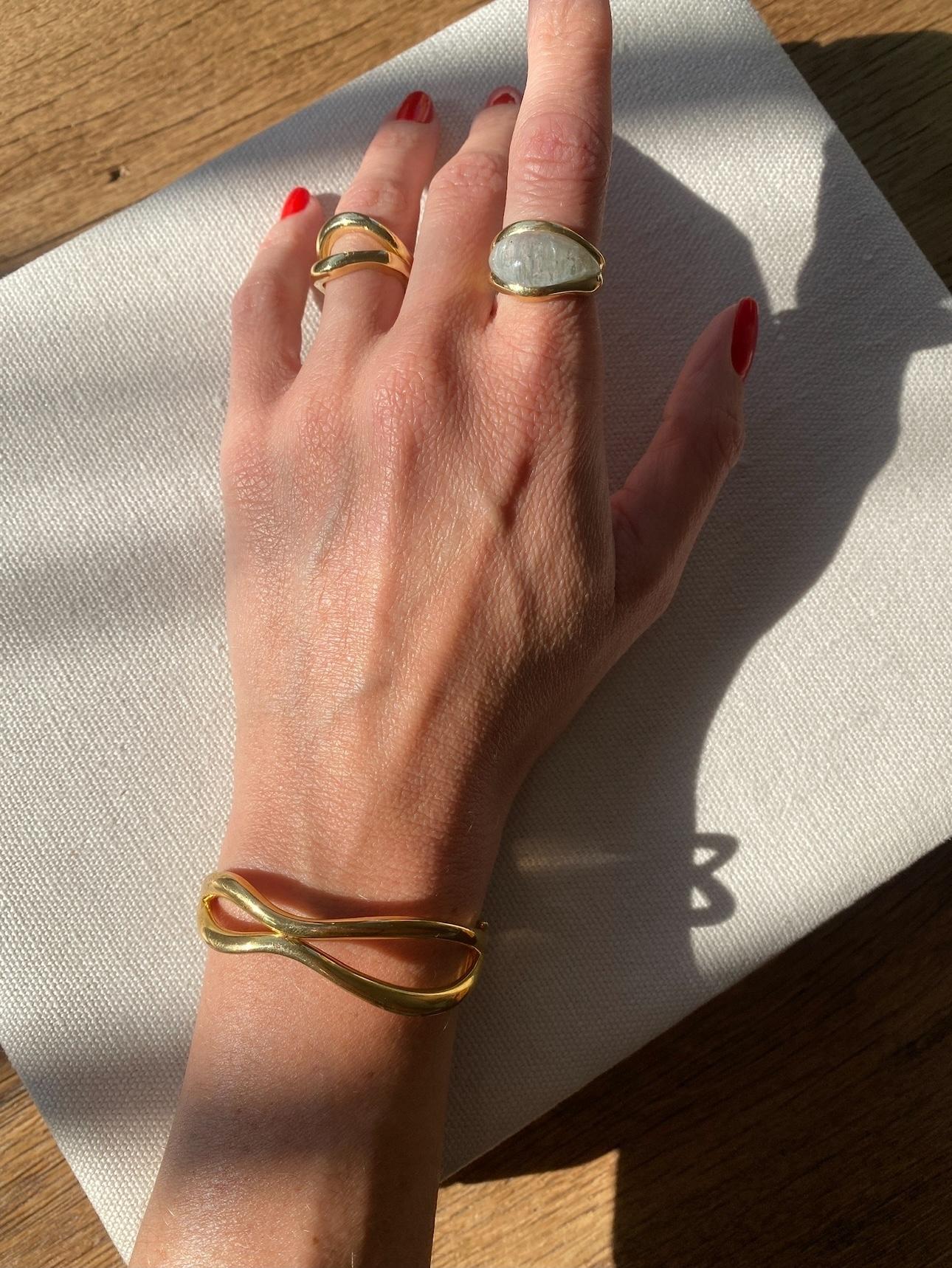 DILHAN Bracelet su éthique en or jaune 18 carats en vente 4