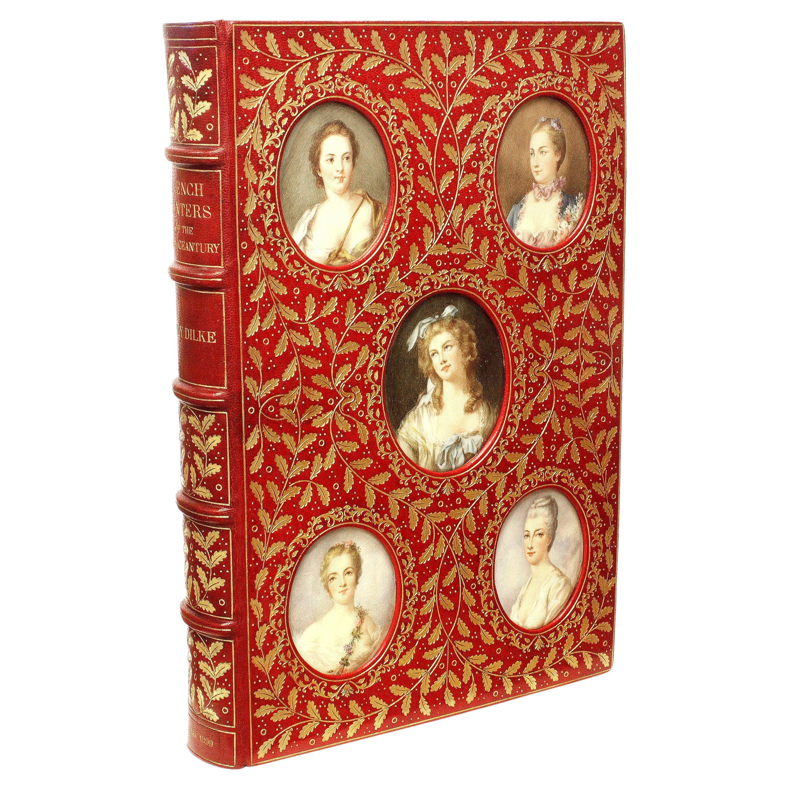 Dilke, French Painters of the 18th Century, in an Outstanding Cosway Binding