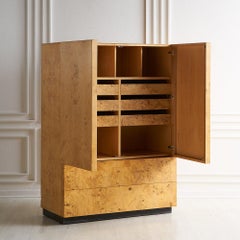 Dillingham Olive Burl Wood Armoire