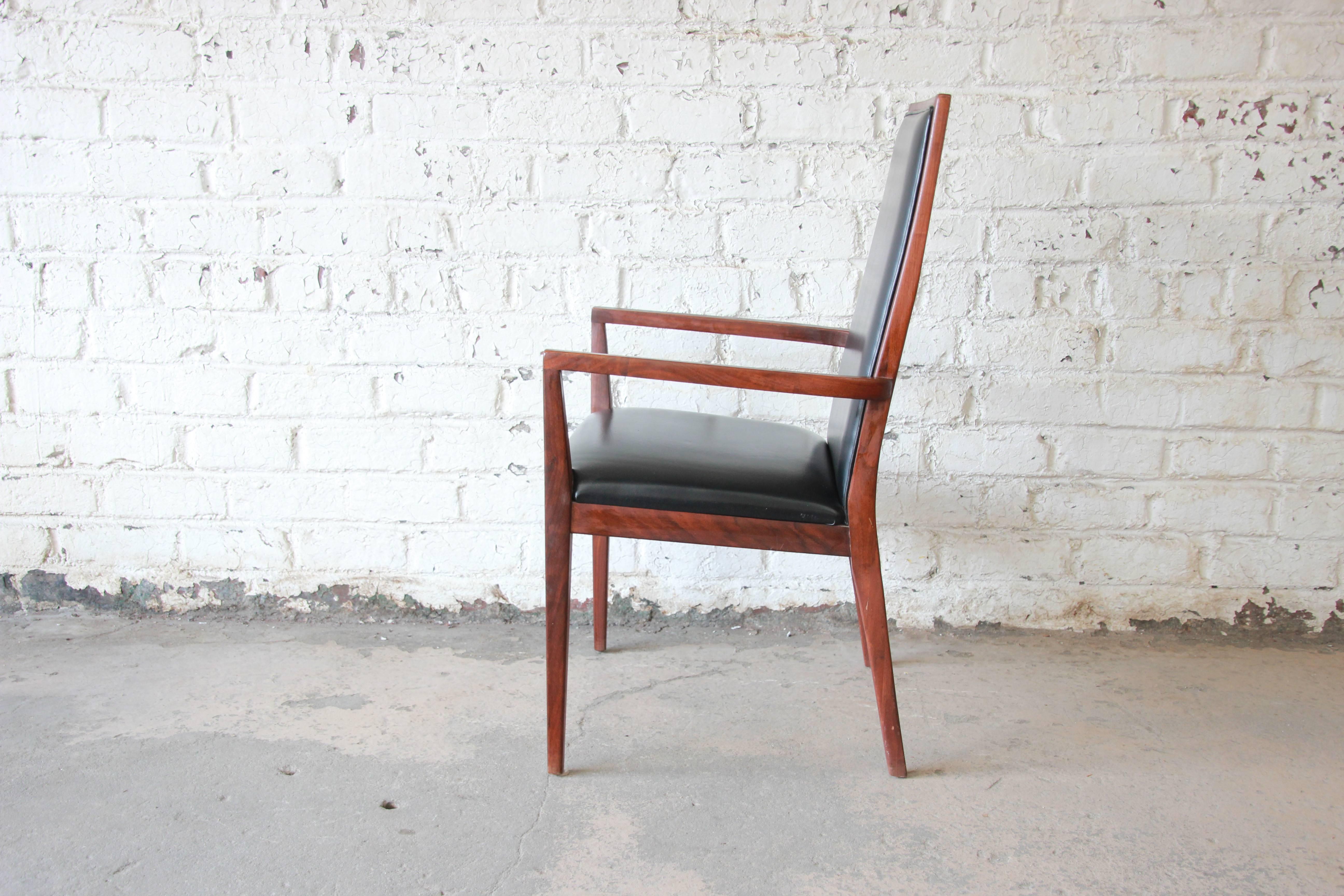 Dillingham Mid-Century Modern Esszimmerstühle:: Satz von sechs 4
