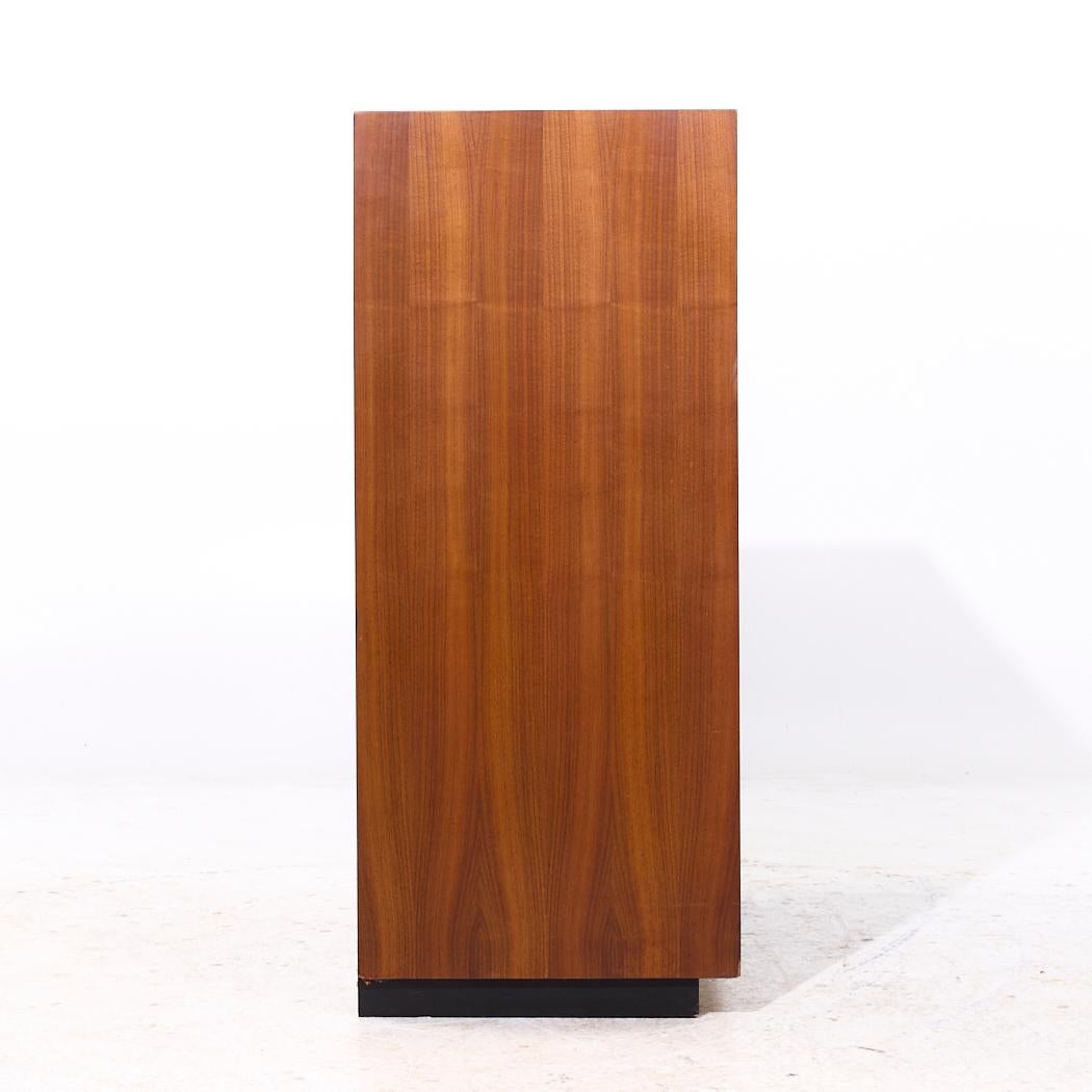 American Dillingham Mid Century Pecky Cypress 5 Drawer Dresser For Sale