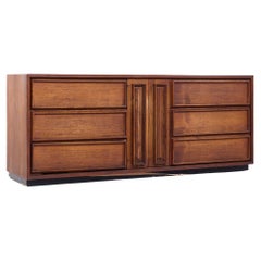 Cómoda Baja Dillingham Mid Century Pecky Cypress