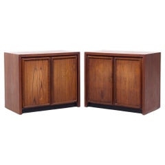 Mesillas de noche Dillingham Mid Century Pecky Cypress - Pareja